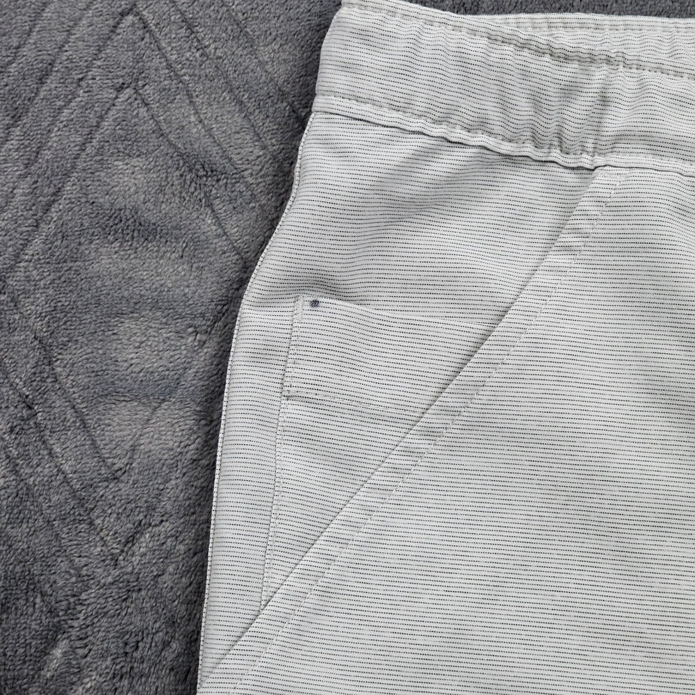 Figs Scrub Set Mens L Leon Top XL Cairo Cargo Pants Light Gray Stripe Technical - Picture 6 of 14